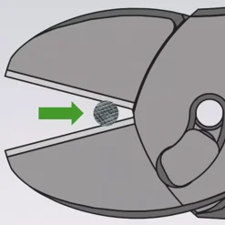 Knipex 7372180 TwinForce Kracht Zijsnijtang - 180mm