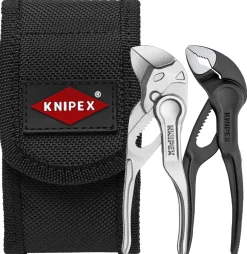 Knipex 00 20 72 V04 2-delige tangenset XS in riemtas - 2x 100mm