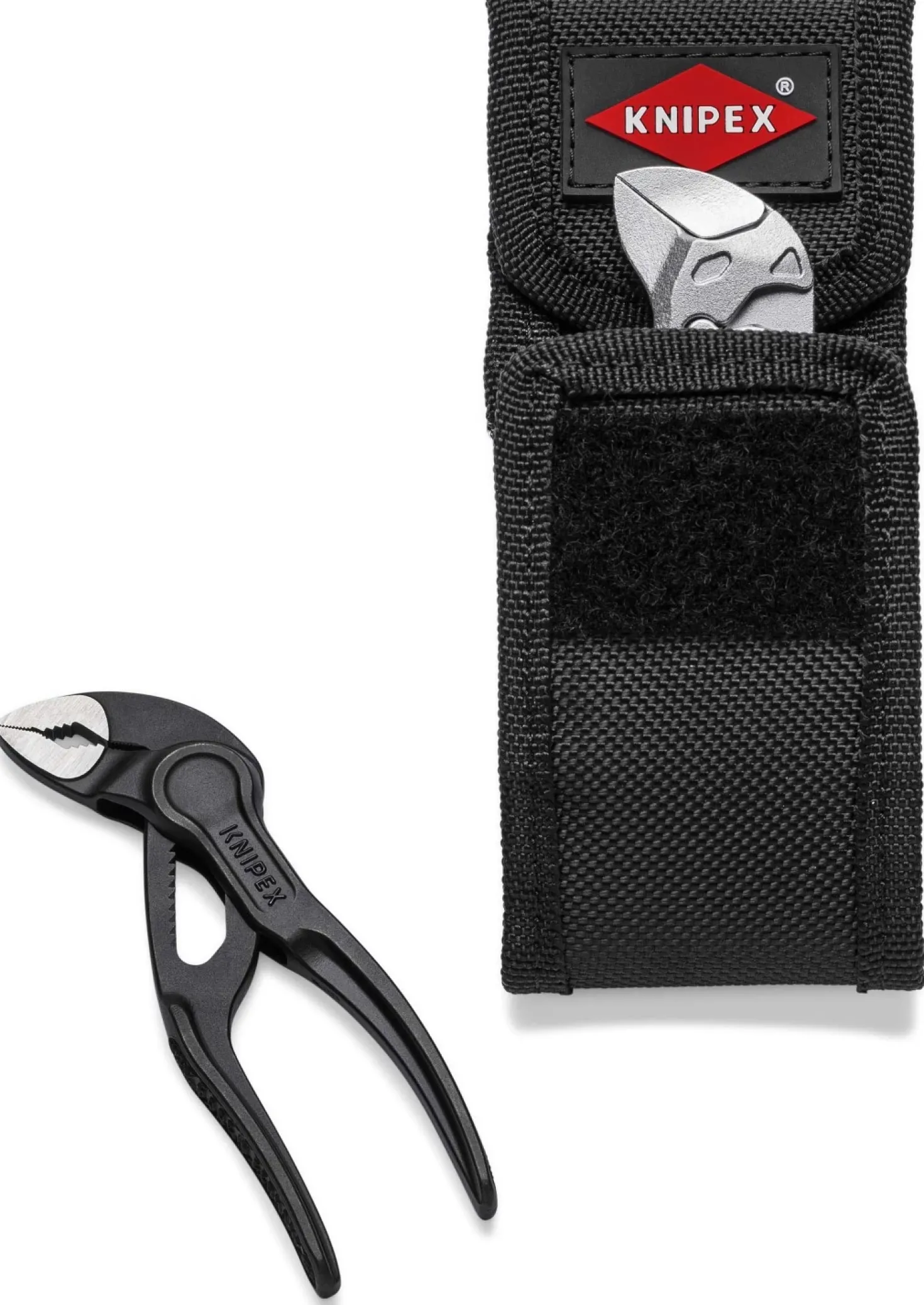 Knipex 00 20 72 V04 2-delige tangenset XS in riemtas - 2x 100mm