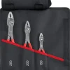 Knipex 00 19 61 V01 3-delige TwinGrip voorgrijp tangenset in etui - 150/200/250mm