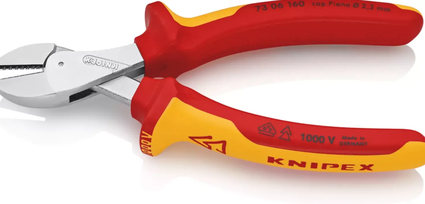 Knipex 7306160 X-Cut Kracht Zijsnijtang - 160mm