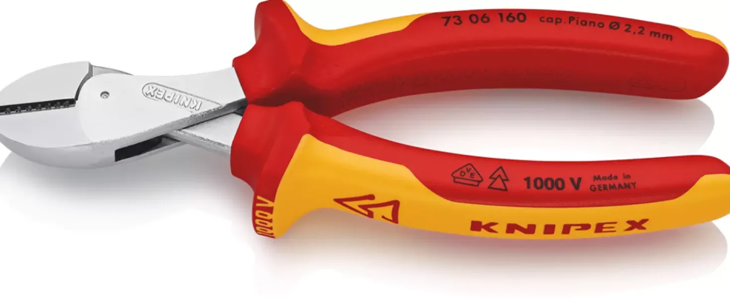 Knipex 7306160 X-Cut Kracht Zijsnijtang - 160mm