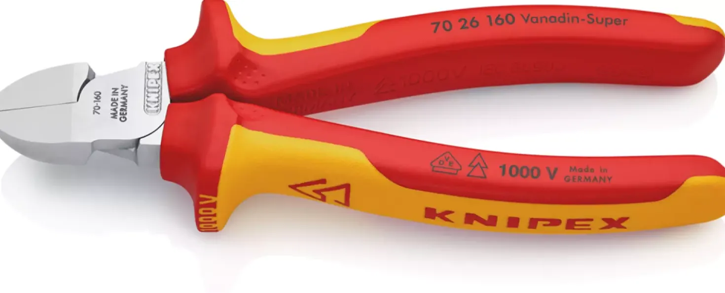 Knipex 7026160 Zijsnijtang - 160mm