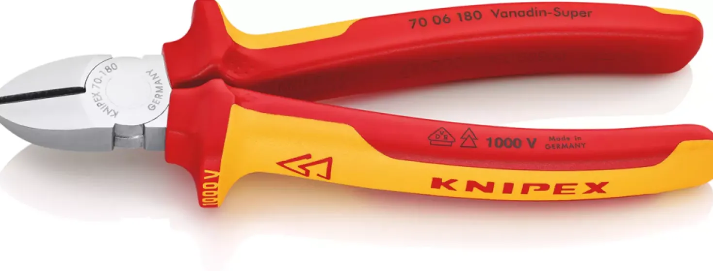 Knipex 7006180 Zijsnijtang VDE - 180mm