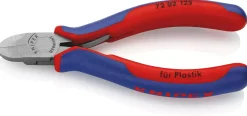 Knipex 7202125 Zijsnijtang voor kunststof - 125mm