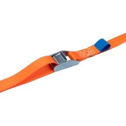 Konvox LAZE1425-0004 Spanband eindloos met klemgesp HD - 4m x 25mm - 350 daN - Oranje