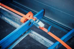 Konvox LAZE1425-0153 Spanband eindloos met ratelgesp CD - 3m x 25mm - 800 daN - Oranje
