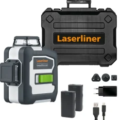 Laserliner 036.295A CompactPlane-Laser 3G Pro - Groen - 30 m