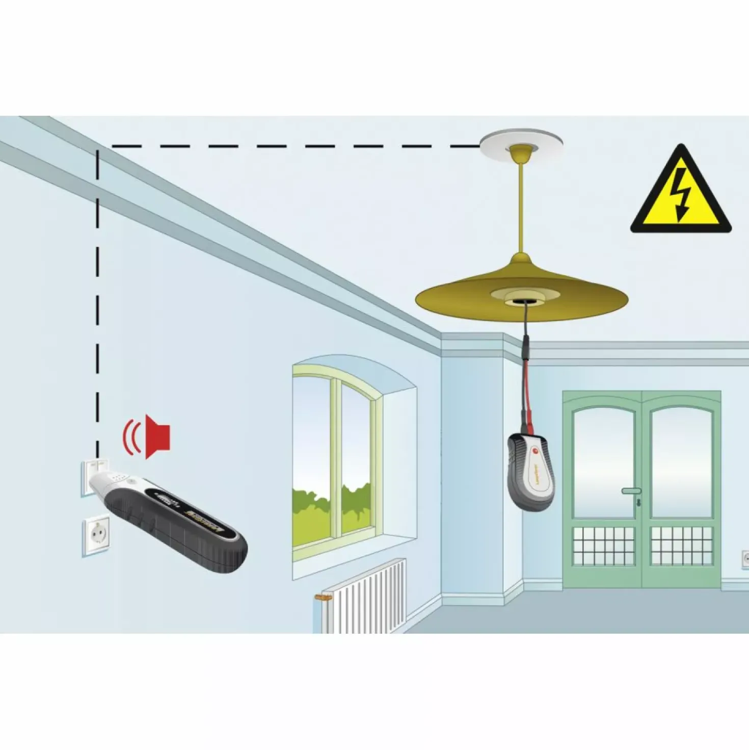 Laserliner AC-Tracer Leidingzoekerset in koffer
