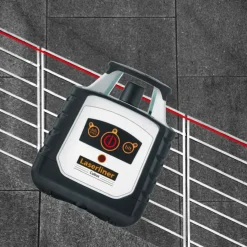 Laserliner Cubus 110 S Rotatielaser set incl. statief en koffer - Rood - 200 m