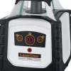 Laserliner Cubus 210 S Roterende laser set incl. statief, ontvanger en meetlat in koffer - Rood - 200 m - IP66