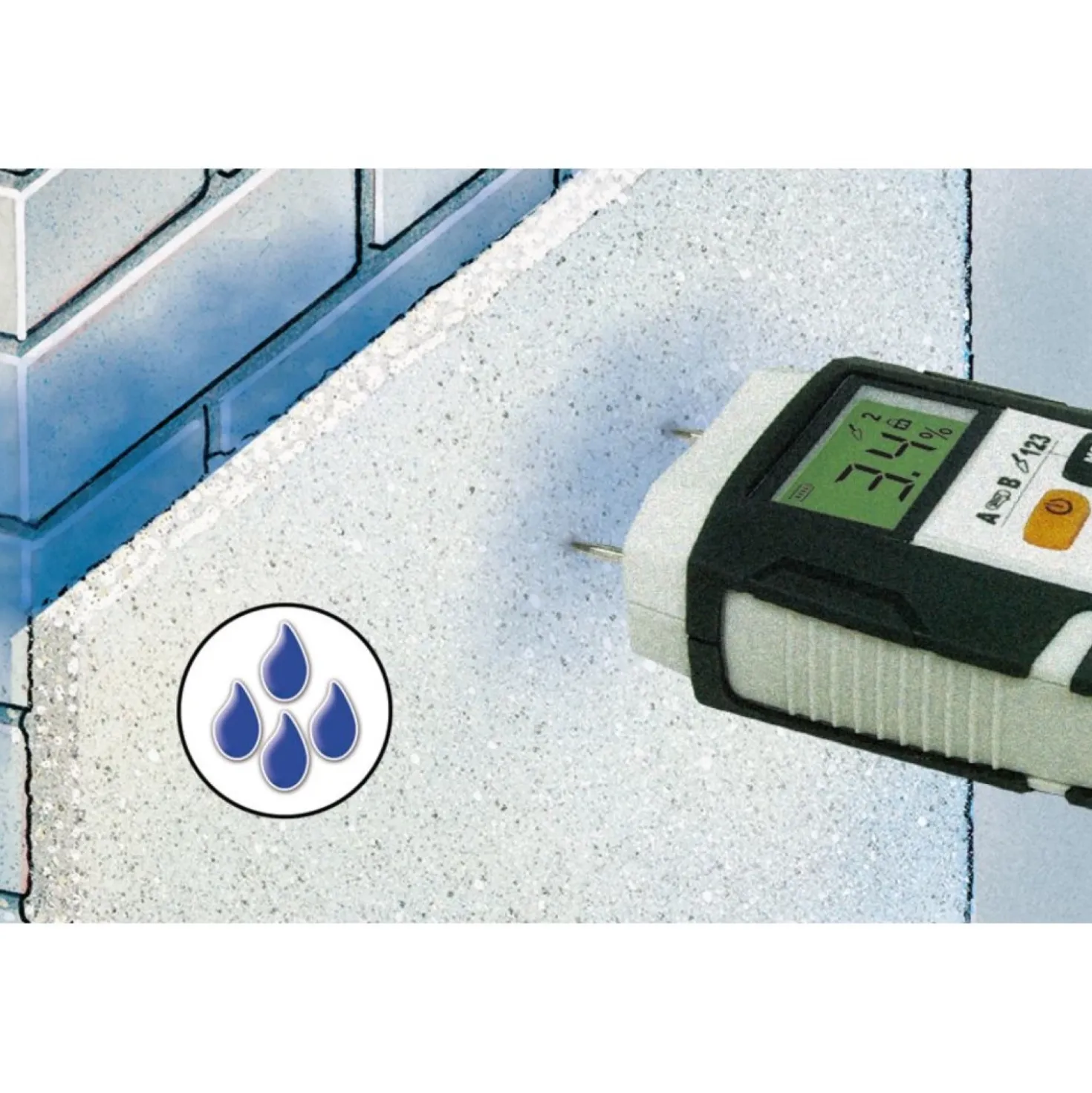 Laserliner DampFinder Home Materiaal vochtmeter