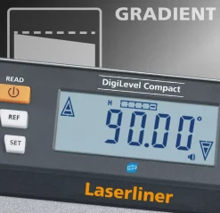 Laserliner DigiLevel Compact Digitale waterpas in tas - magnetisch - Bluetooth - 230mm