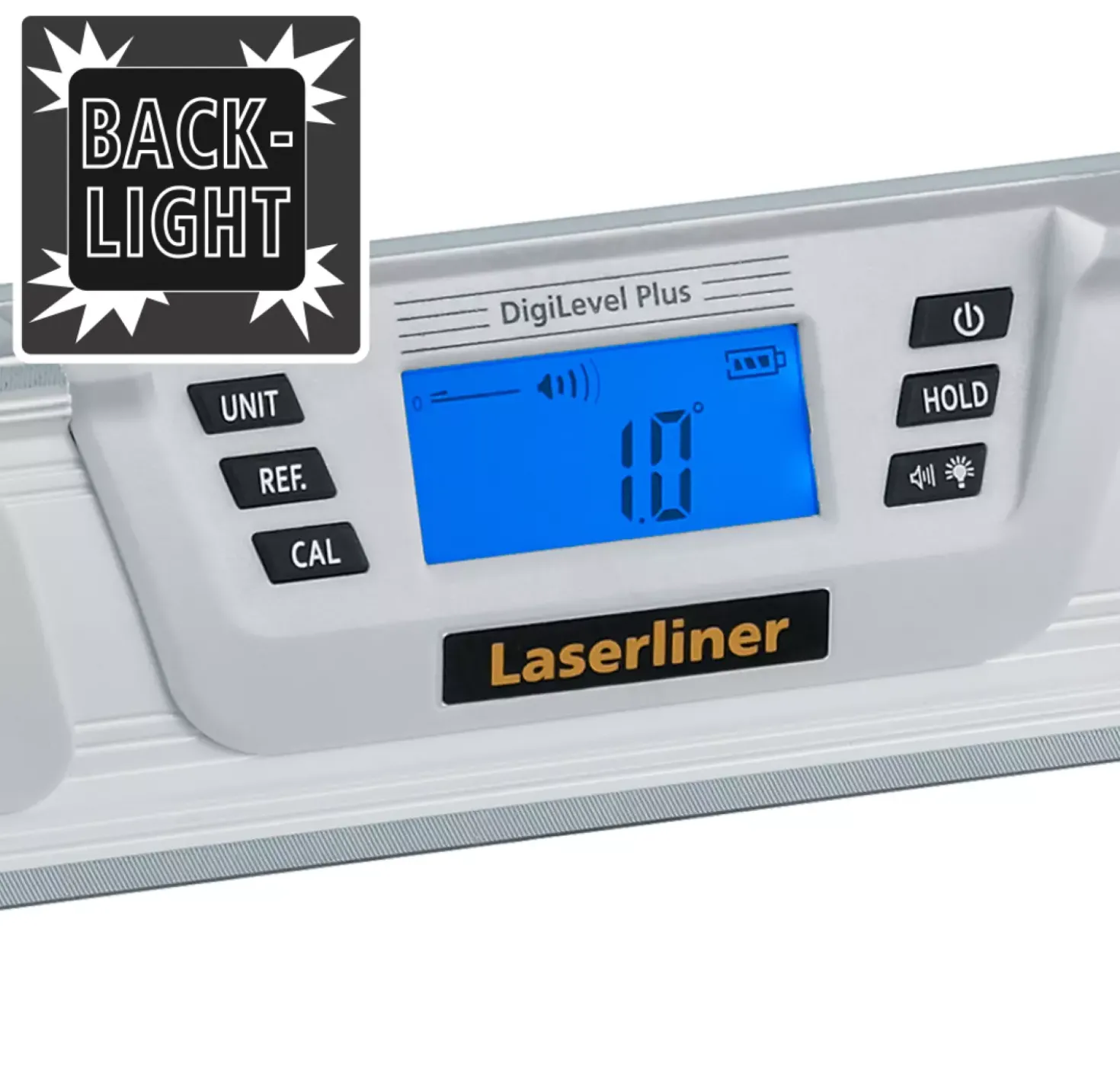 Laserliner DigiLevel Plus 60 Digitale waterpas in tas - magnetisch - 600mm