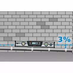 Laserliner DigiLevel Pro 60 Digitale waterpas - magnetisch - Bluetooth - 600mm