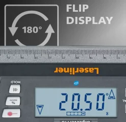 Laserliner DigiLevel Pro 120 Digitale waterpas in tas - magnetisch - Bluetooth - 1200mm