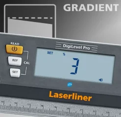 Laserliner DigiLevel Pro 120 Digitale waterpas in tas - magnetisch - Bluetooth - 1200mm