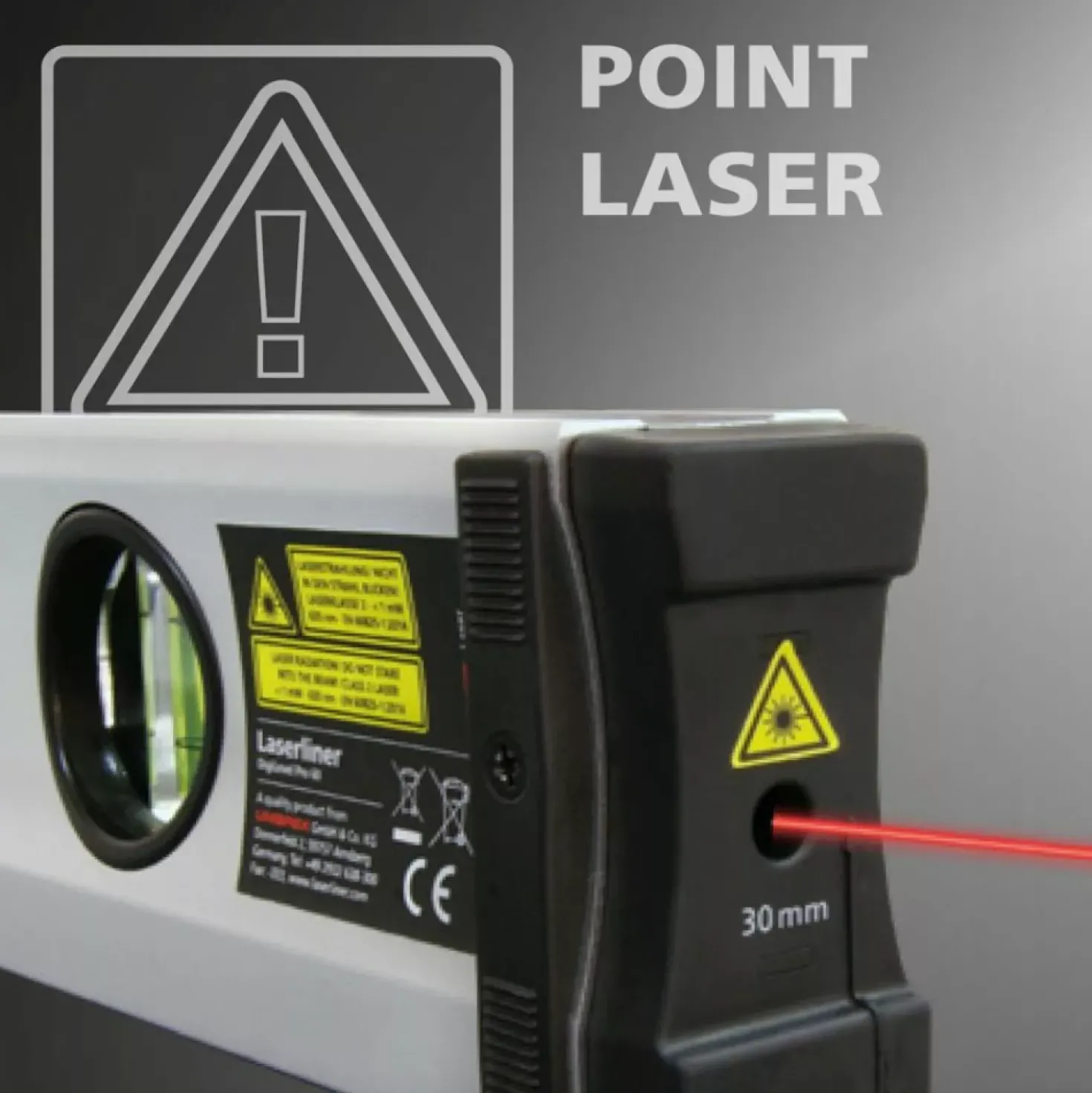 Laserliner DigiLevel Pro 80 Digitale waterpas - magnetisch - Bluetooth - 800mm
