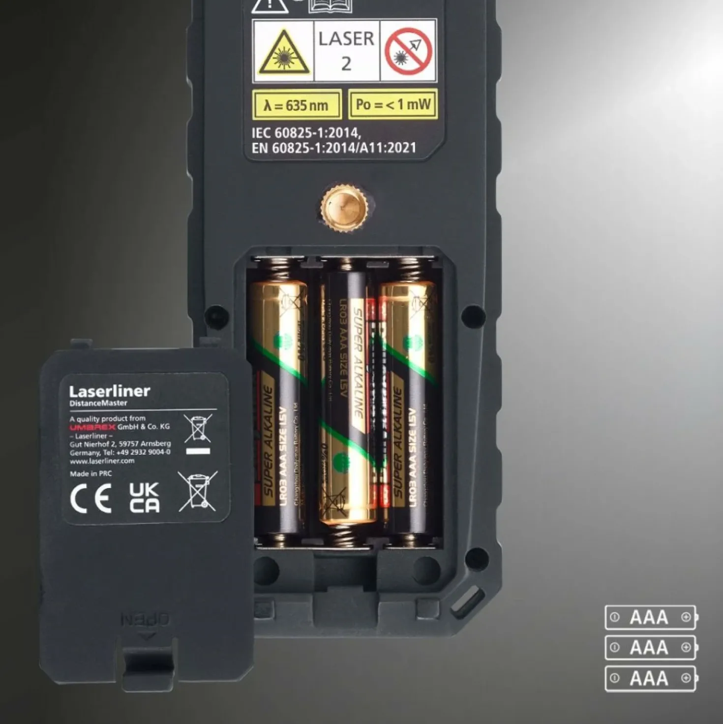Laserliner DistanceMaster 50 Afstandsmeter - 50m - IP65