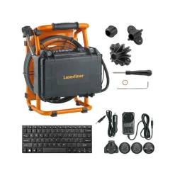 Laserliner DrainInspector HD30 Inspectiecamera in koffer - 23mm x 30m - 1920 x 1080px