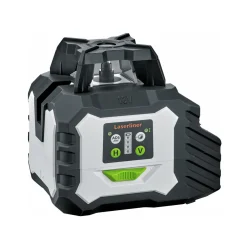 Laserliner Duraplane GMX-18V 360° Kruislijnlaser incl. ontvanger in koffer - 3 lijnen - groen - 60m - IP54