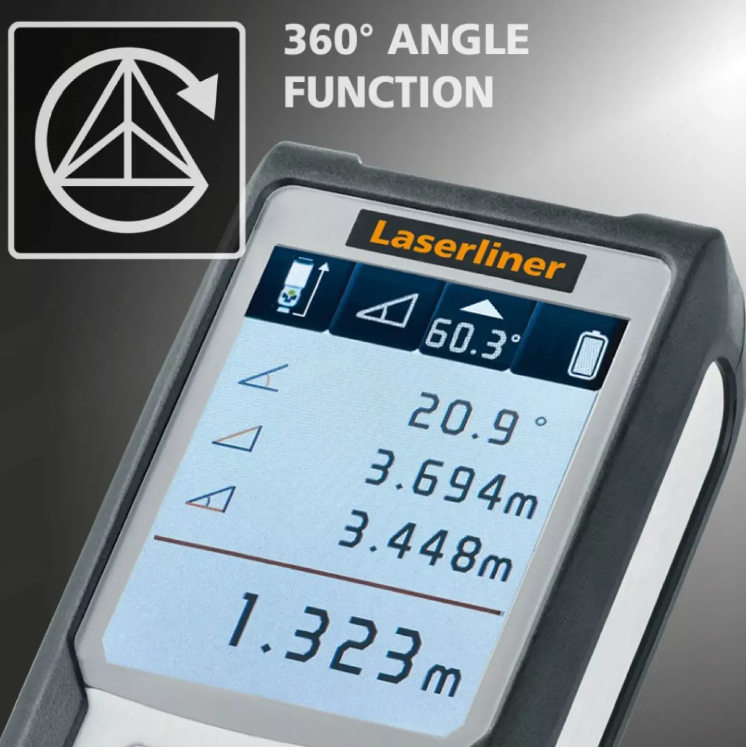 Laserliner LaserRange-Master Gi7 Pro Laserafstandsmeter - Groen - 70m