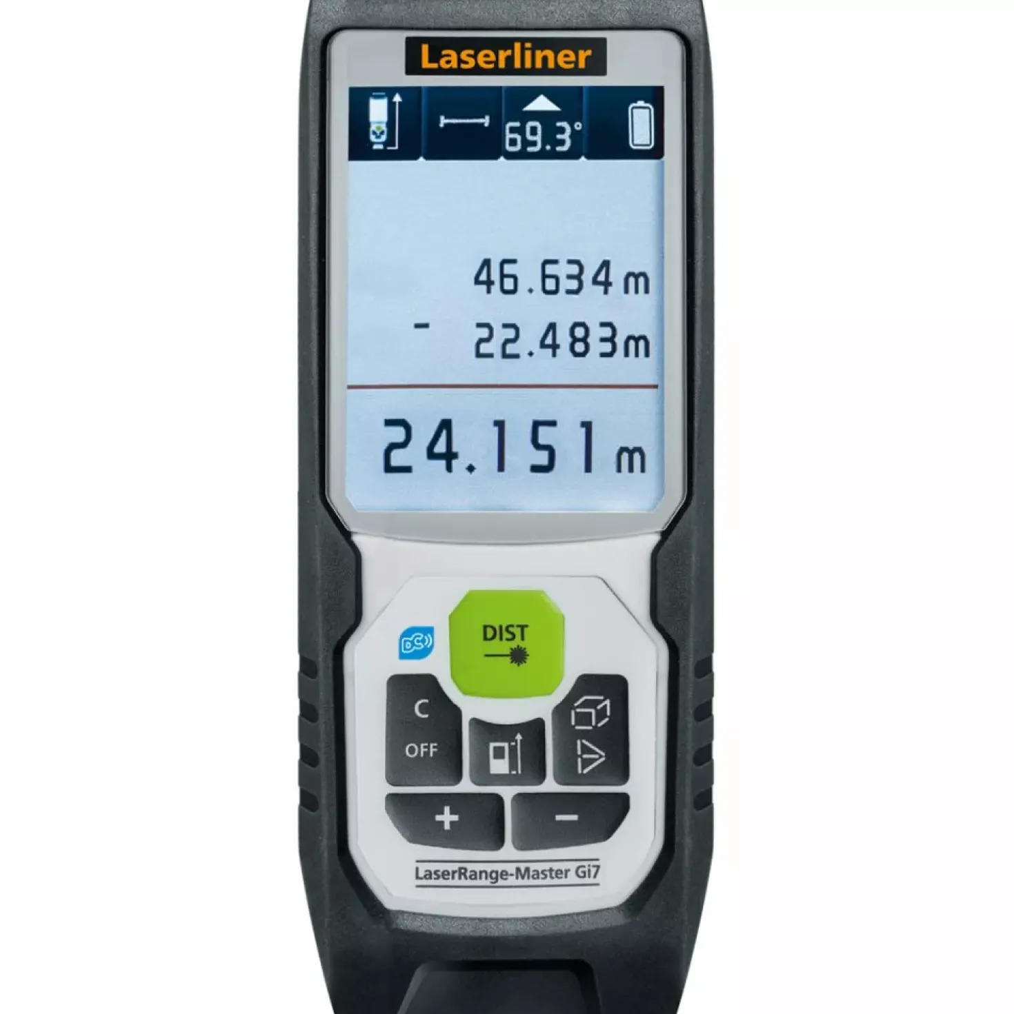 Laserliner LaserRange-Master Gi7 Pro Laserafstandsmeter - Groen - 70m