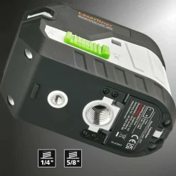 Laserliner MasterCross-Laser XPG Kruislijnlaser set in koffer - 2 lijnen - Groen - 55m - IP64