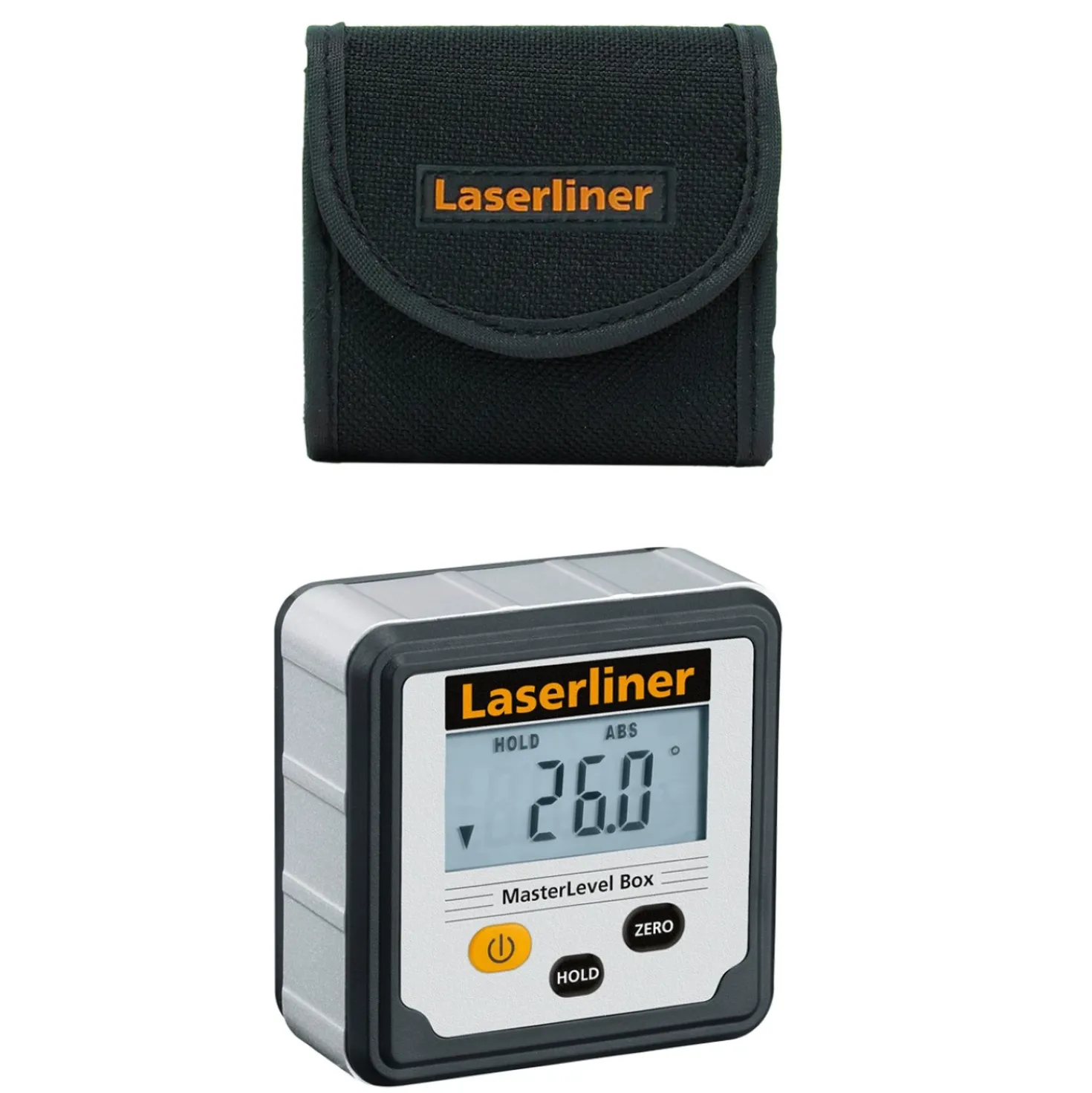 Laserliner MasterLevel Box Digitale waterpas in tas - magnetisch - 59mm