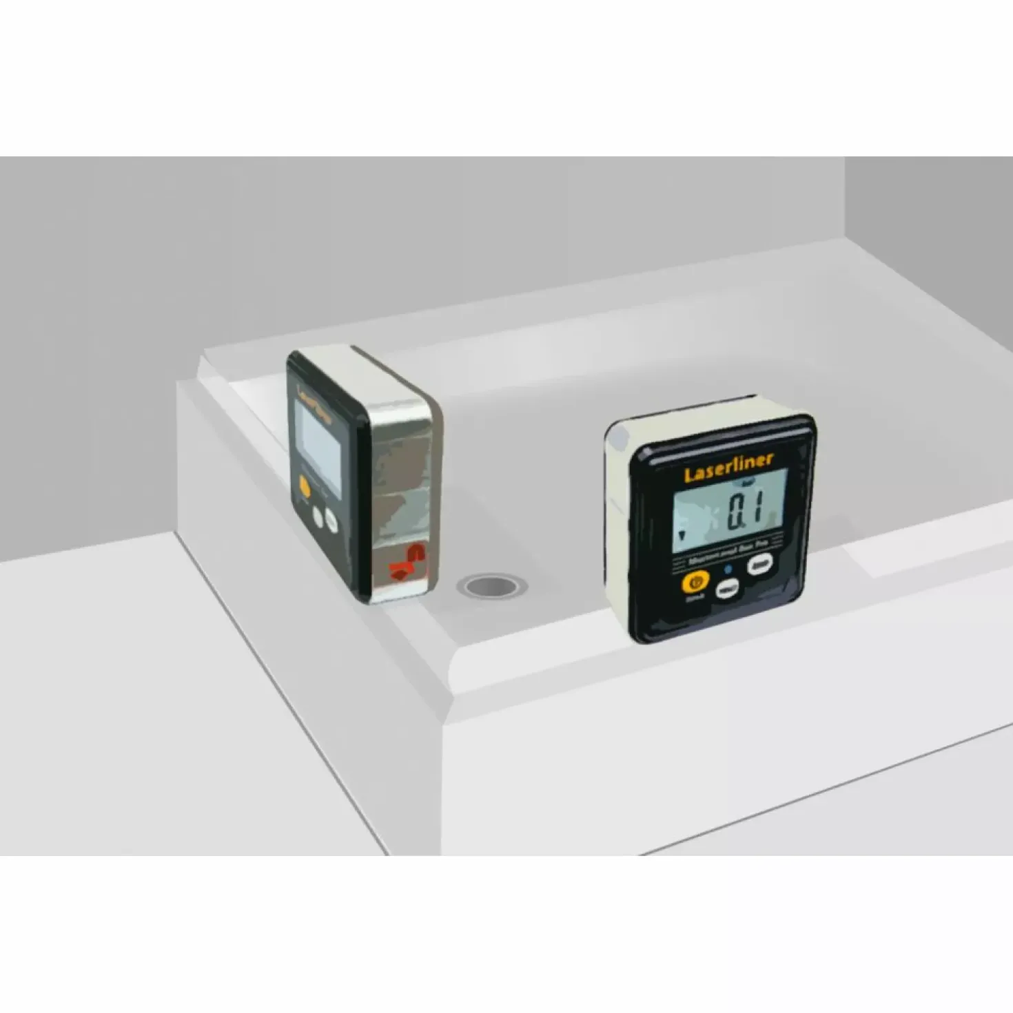 Laserliner MasterLevel Box Pro Digitale waterpas - magnetisch - Bluetooth - 59mm