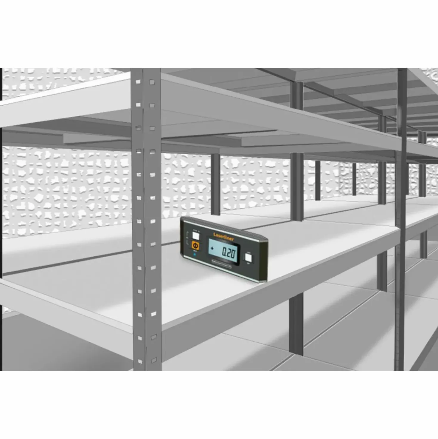 Laserliner MasterLevel Compact Plus Digitale waterpas - magnetisch - Bluetooth - 152mm