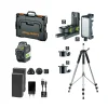 Laserliner MasterPlane-Laser 3G Pro 360° Kruislijnlaser set in L-boxx - 3 lijnen - groen - 3x 55m - IP64 + VarioStand L Laserstatief