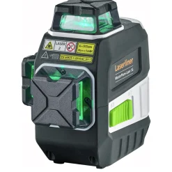 Laserliner MasterPlane-Laser 3G Pro 360° Kruislijnlaser set in L-boxx - 3 lijnen - groen - 3x 55m - IP64