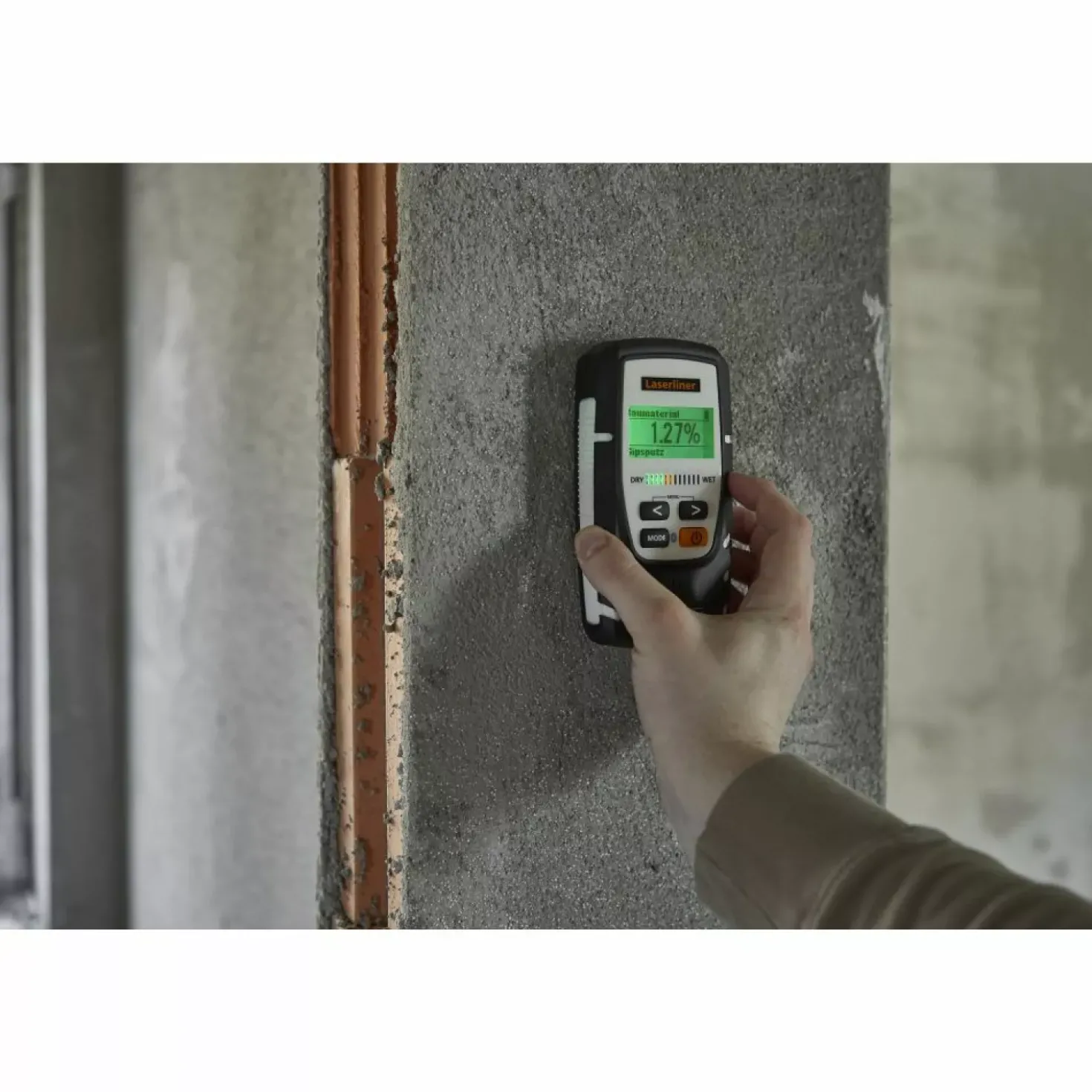 Laserliner MoistureMaster Compact Plus Vochtigheidsmeter met bluetooth