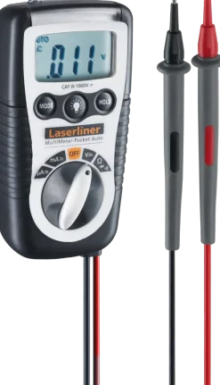 Laserliner MultiMeter Pocket Digitale multimeter - 600V AC/DC & 200mA