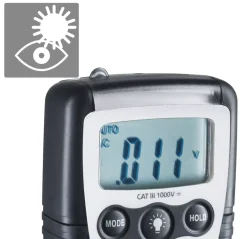 Laserliner MultiMeter Pocket Digitale multimeter - 600V AC/DC & 200mA