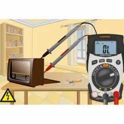 Laserliner MultiMeter Pocket XP Compacte digitale multimeter - AC/DC 600V & 10A