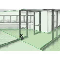 Laserliner PocketPlane-Laser 4G Kruislijnlaser in koffer - 4 lijnen - groen - 30m