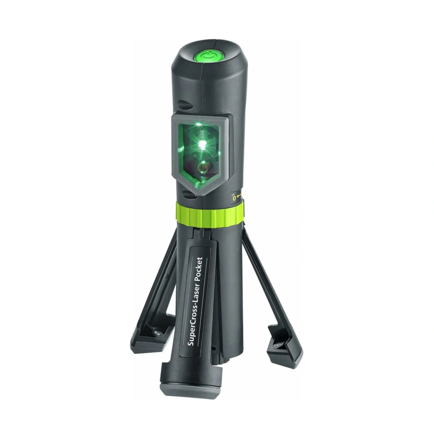 Laserliner SuperCross-Laser Pocket Plus Kruislijnlaser incl. integreerd statief in tas - 2 lijnen - groen - 40m