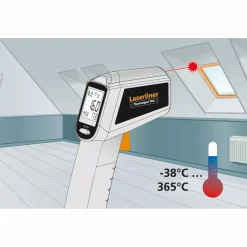 Laserliner ThermoSpot One Infrarood Thermometer met laser - bereik -38°C t/m 365°C