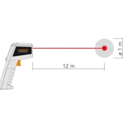 Laserliner ThermoSpot One Infrarood Thermometer met laser