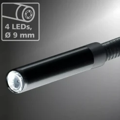 Laserliner VideoFlex G4 Ultra Video-inspectiecamera in koffer - 9mm x 10m