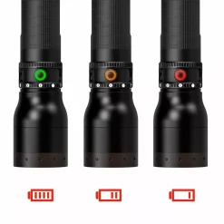 Ledlenser P17R Core 6,4V accu LED zaklamp - oplaadbaar - IP54 - 1200Lm