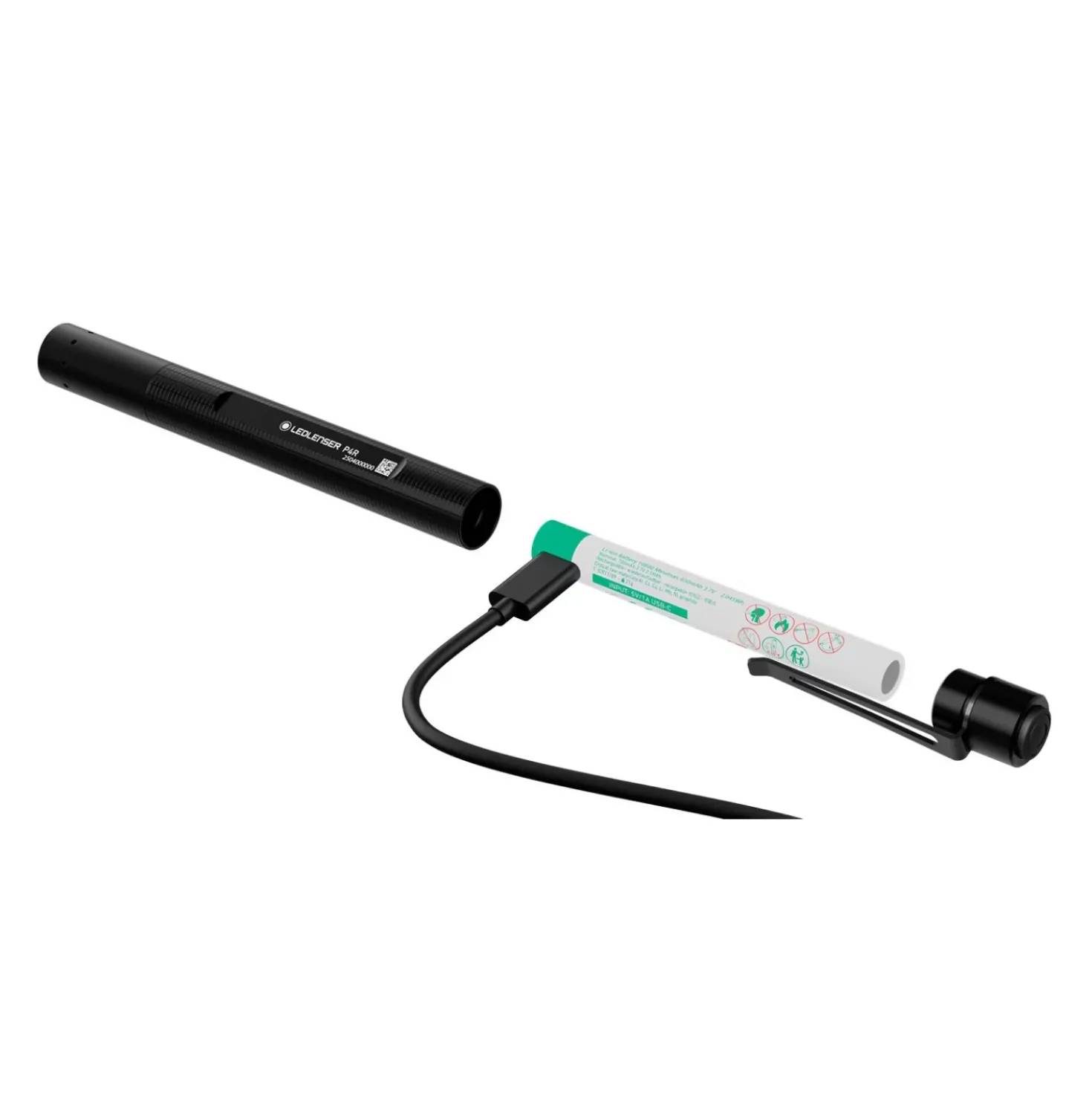 Ledlenser P4R LED zaklamp - IP54 - 300Lm - Oplaadbaar