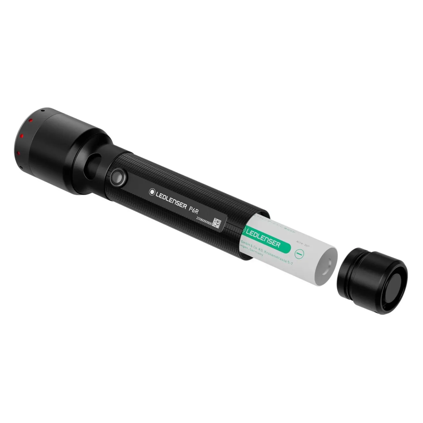 Ledlenser P6R LED zaklamp - IP68 - 1200Lm - Oplaadbaar