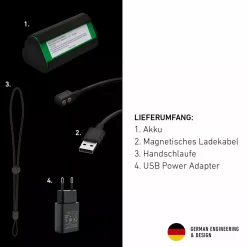 Ledlenser P18R Work 3,6V accu LED zaklamp - oplaadbaar - IP54 - 4500Lm