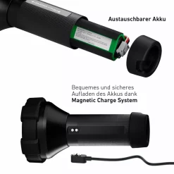 Ledlenser P18R Work 3,6V accu LED zaklamp - oplaadbaar - IP54 - 4500Lm
