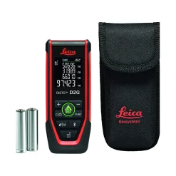 Leica D2G-2 Afstandsmeter in tas - Bluetooth / NFC - groen - 150m - IP54