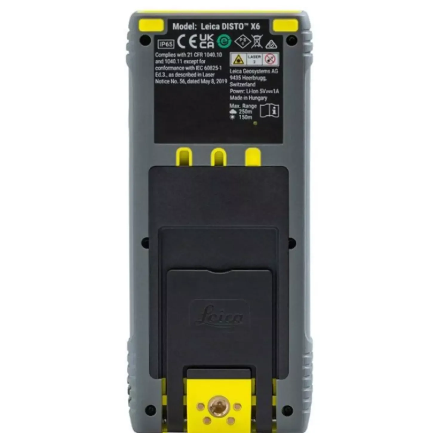 Leica Disto X6 Afstandsmeter in tas - Bluetooth - 250m - IP65