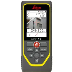Leica Disto X6 Afstandsmeter in tas - Bluetooth - 250m - IP65